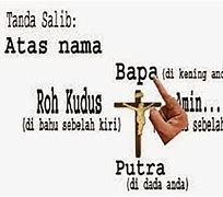 Dalam Nama Bapa Dan Putra Dan Roh Kudus Dalam Bahasa Inggris